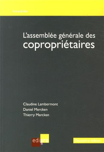 L'assemblée générale des copropriétaires