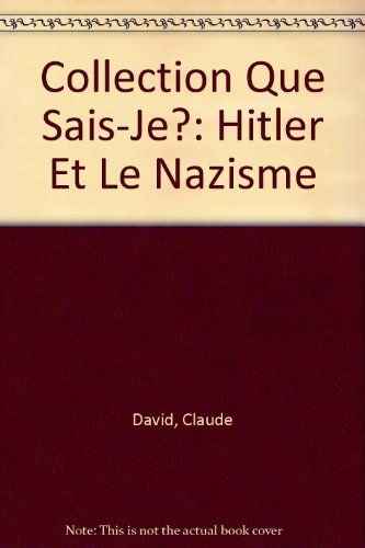 Hitler et le nazisme