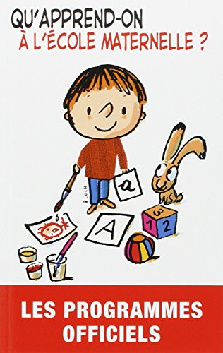 Ecole maternelle : les programmes officiels