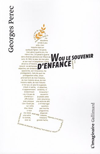 W ou le Souvenir d'enfance