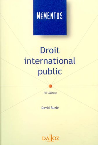 Droit international public