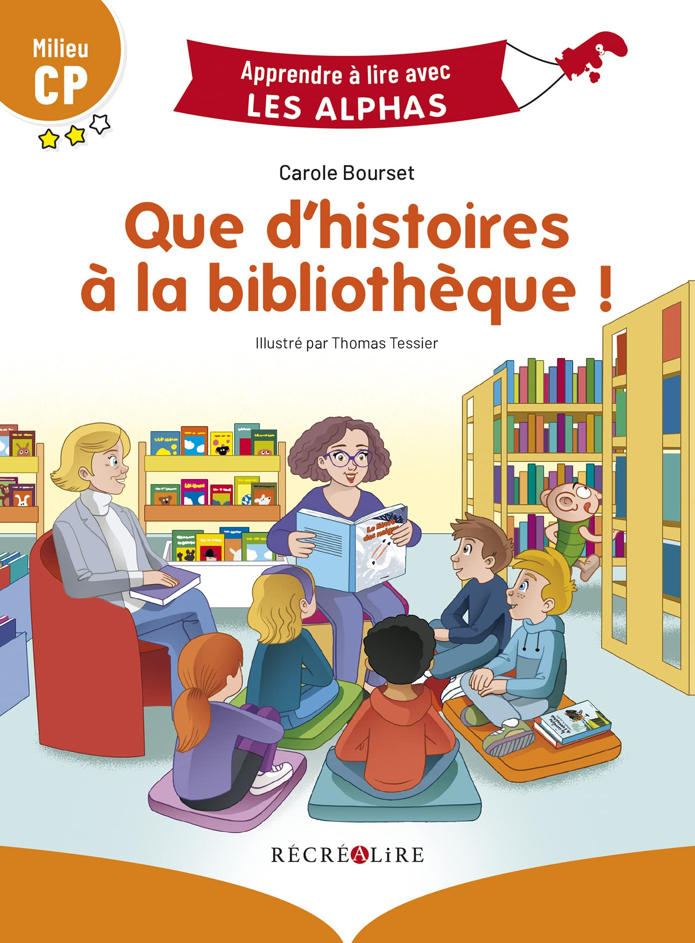 Que d'histoires à la bibliothèque : milieu CP