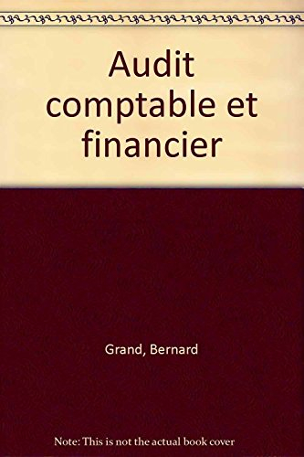 audit comptable et financier
