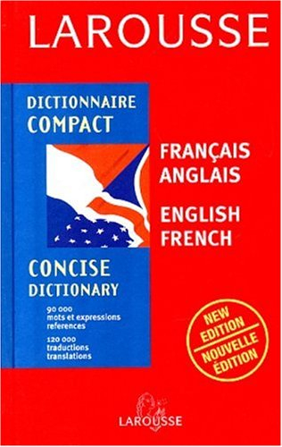 Dictionnaire compact français-anglais, anglais-français