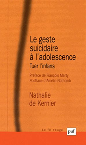 Le geste suicidaire à l'adolescence : tuer l'infans