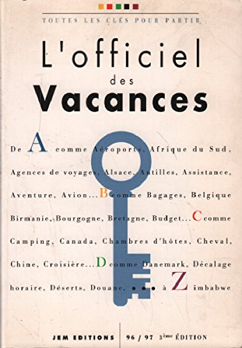l'officiel des vacances : [96-97]