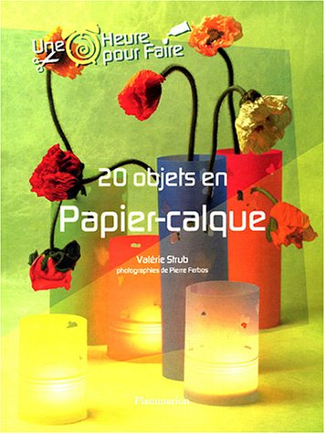 20 objets en papier-calque