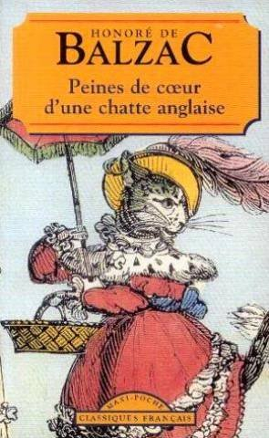 peines de coeur d'une chatte anglaise