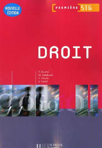 Droit première STG
