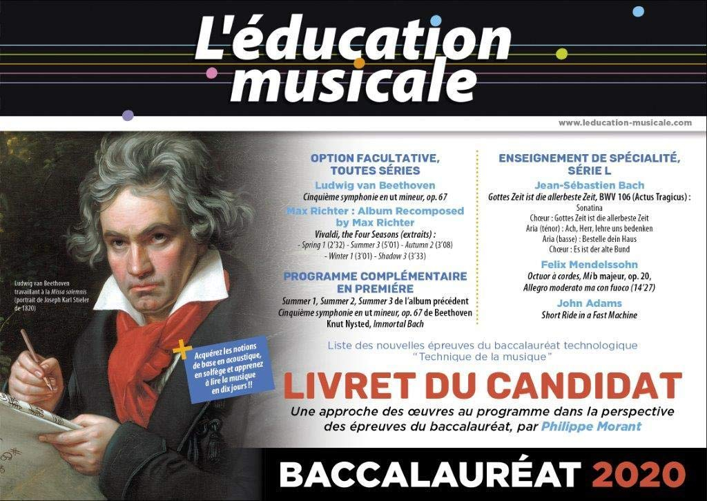 BACCALAUREAT 2020 - Livret du Candidat : L'éducation musicale