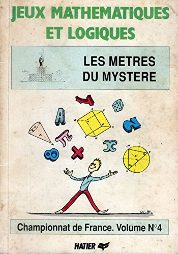 jeux de mathématiques, tome 4