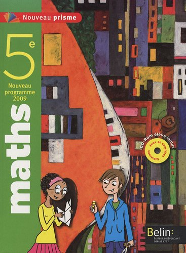 Maths 5e : programme 2009