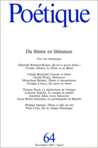 du thème en littérature