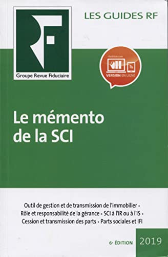 Le mémento de la SCI : 2019