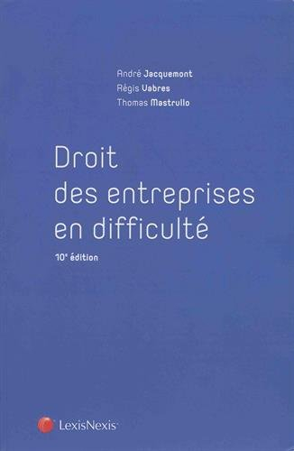 Droit des entreprises en difficulté
