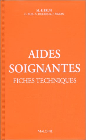Aides-soignantes : fiches techniques