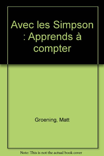 apprends à compter avec les simpson