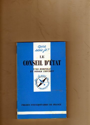 Le Conseil d'Etat