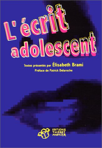 L'écrit adolescent