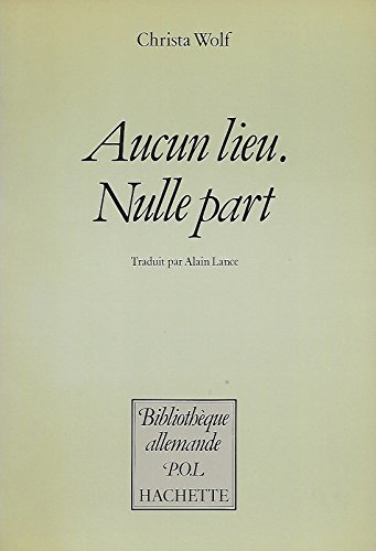 aucun lieu, nulle part (bibliothèque allemande)