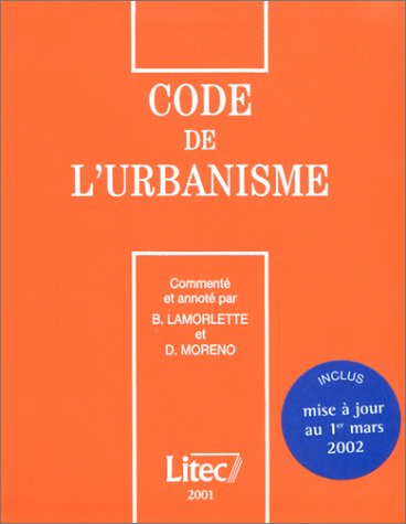 Code de l'urbanisme 2001