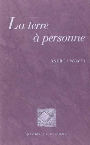 La terre à personne