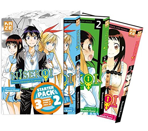 Nisekoi : amours, mensonges & yakusas ! : tomes 1 à 3