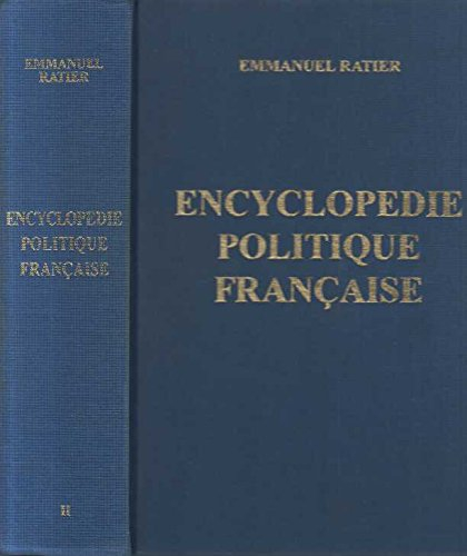encyclopédie politique française - tome 2