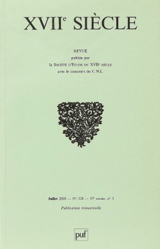 Dix-septième siècle, n° 228