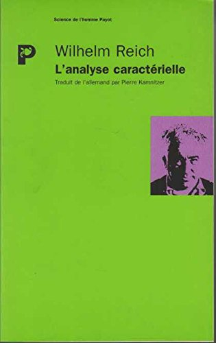 L'analyse caractérielle