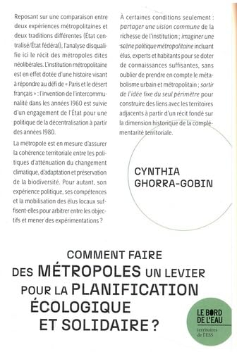 Comment faire des métropoles un levier pour la planification écologique et solidaire ?
