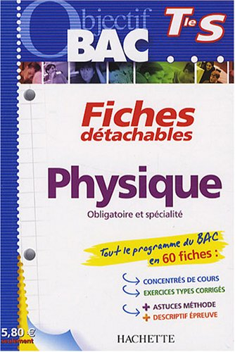 Physique obligatoire et spécialité, terminale S