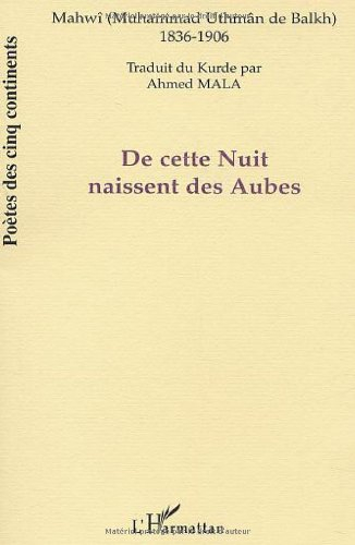 De cette nuit naissent des aubes