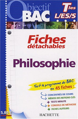 Philosophie terminales L, ES, S