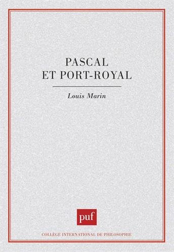 Pascal et Port-Royal