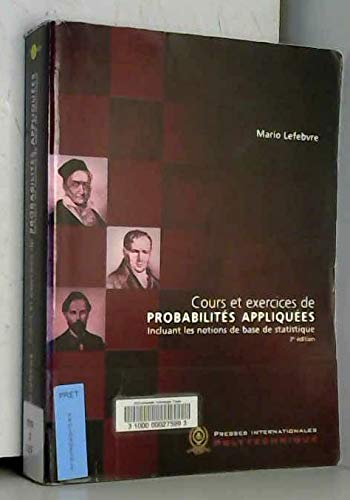 Cours et Exercices de probabilités appliquées