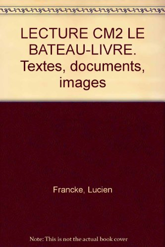 Le Bateau livre : C.M. 2