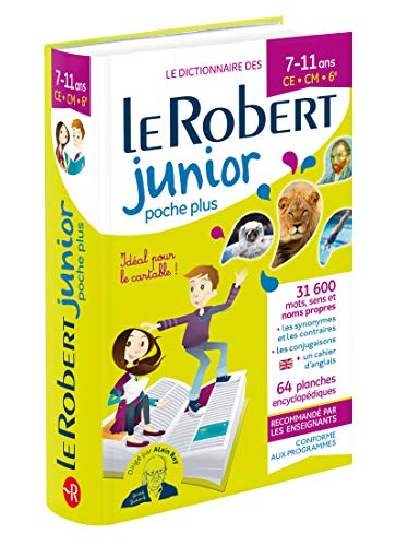 Le Robert junior poche plus : le dictionnaire des 7-11 ans, CE-CM-6e