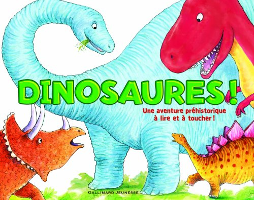 Dinosaures ! : une aventure préhistorique à lire et à toucher !
