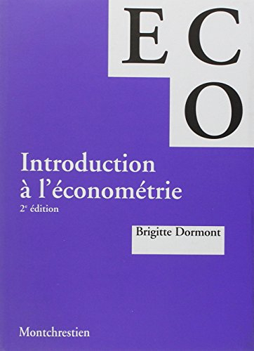 Introduction à l'économétrie