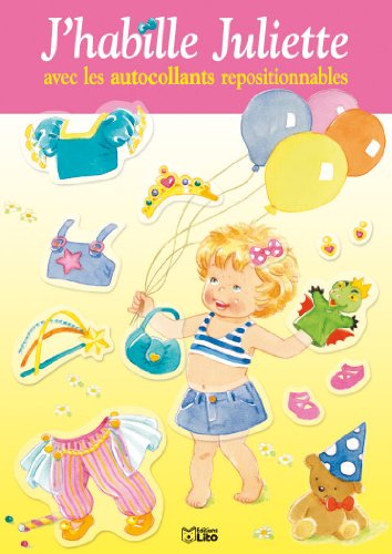 J'habille Juliette avec les autocollants repositionnables