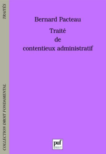 Traité de contentieux administratif