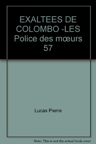 les exaltées de colombo : les police des moeurs, n, 57