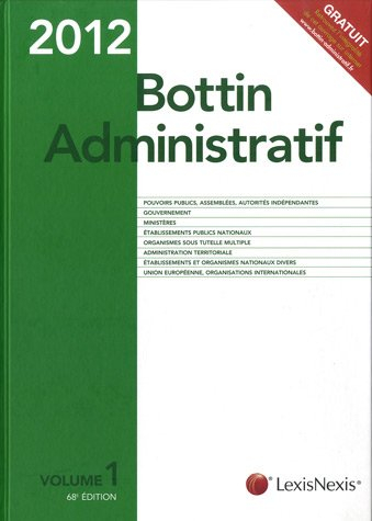 Bottin administratif 2012