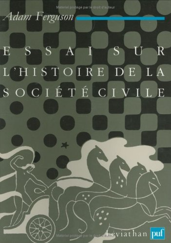 Essai sur l'histoire de la société civile