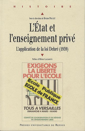 L'Etat et l'enseignement privé : l'application de la loi Debré,1959