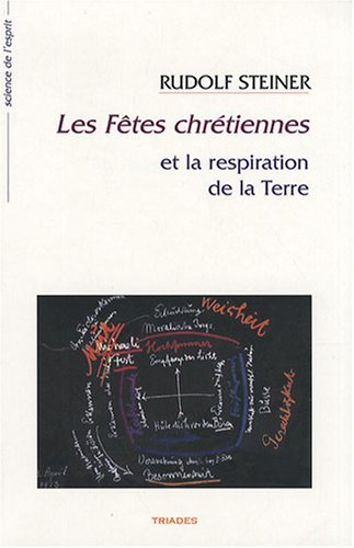 Les fêtes chrétiennes : et la respiration de la Terre : 5 conférences faites à Dornach du 31 mars au