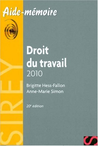 Droit du travail : 2010