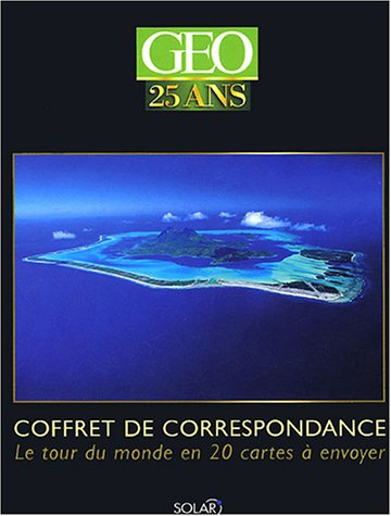 Coffret correspondance 25 ans Géo