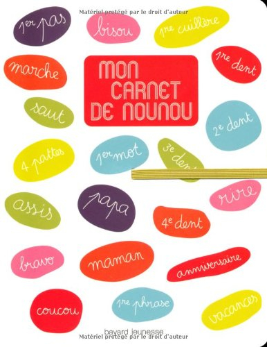 Mon carnet de nounou